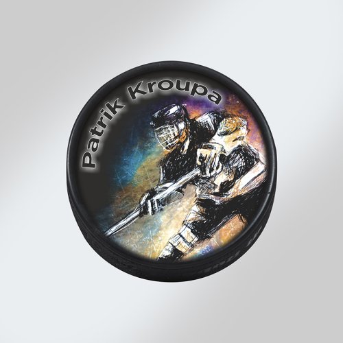 Puk s potiskem HRÁČ, BRANKÁŘ