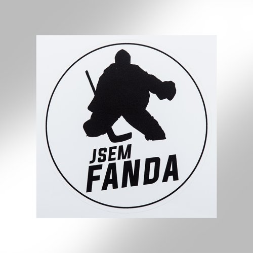 Samolepka JSEM FANDA