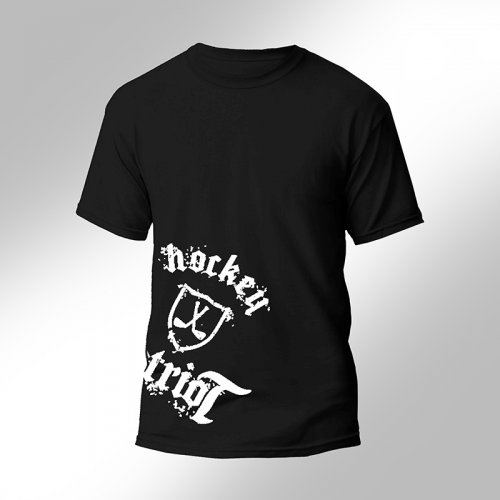 Pánské triko HOCKEY PATRIOT černé - Velikost: XXL